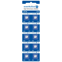 Aga Baterije EverActive Alkaline G3 LR736 10 komada
