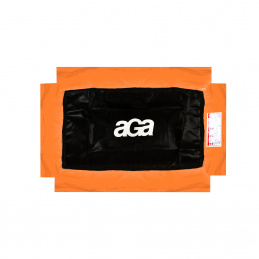 Aga Pokrivač za opruge za pravokutni trampolin 122x183 cm Narančasti