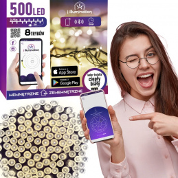 500 LED SVJETLA BIJELA - UPRAVLJANJE MOBILNIM TELEFONOM