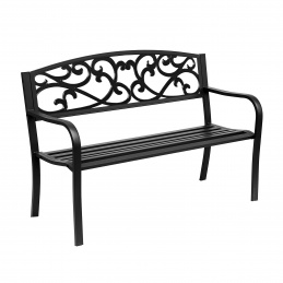 Aga Metalna vrtna klupa 127x60x89 cm 2DAZ621 - II. Kvaliteta