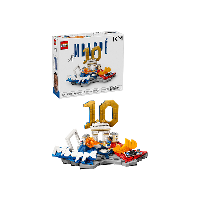 LEGO® Editions Kylian Mbappé – nezaboravni nogometni trenuci 43013