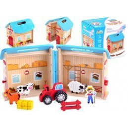 Drvene sklopive životinje na farmi ZA3723