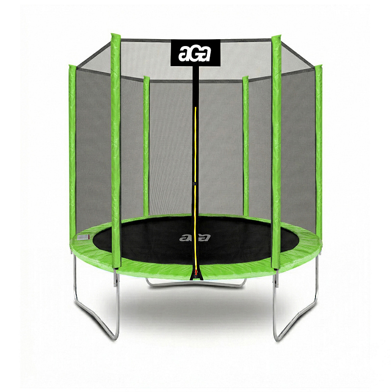 Aga SPORT TOP Trampolin 180 cm Svijetlo zelena + zaštitna mreža