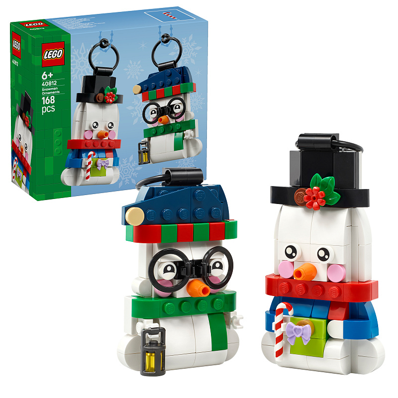 LEGO® Iconic 40812 Ukrasni snjegovići
