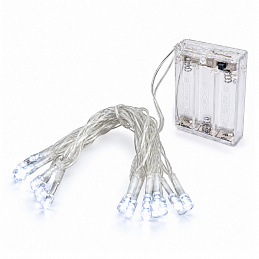 Linder Exclusiv Božićni lanac na baterije 30 LED Hladno bijela