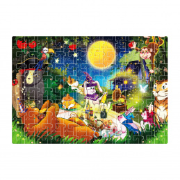 Aga4Kids Dječje puzzle Životinje u šumi 216 dijelova