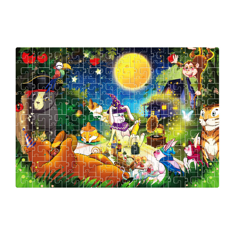 Aga4Kids Dječje puzzle Životinje u šumi 216 dijelova