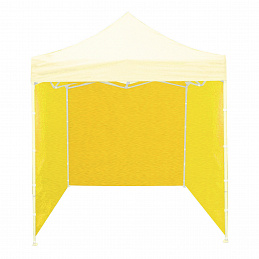 Aga Bočne stranice za prodajni štand 2x2m Žuta