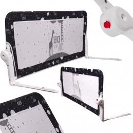 Aga Sigurnosna barijera za krevet 150 cm crna