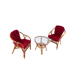 Aga Ratanov set SITA Honey Maroon