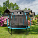 Aga SPORT EXCLUSIVE Trampolin 180 cm Svijetloplava + zaštitna mreža