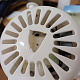 Aga Stojni ventilator 40 cm Bijeli 6DAZ585 - II. KLASA