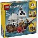 LEGO® Creator 3 u 1 Autentični gusarski brod, igračka 31387