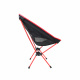Aga Sklopiva kamping stolica DS714 Crvena
