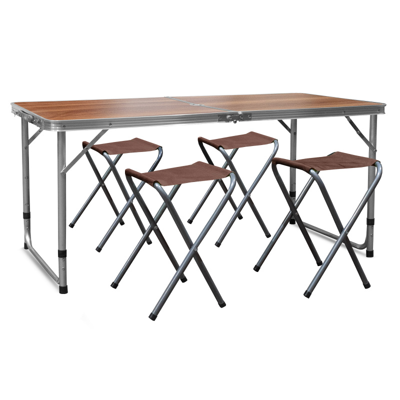 Aga Kamping set na sklapanje Smeđi - 6DAZ048 - 2. Kvaliteta