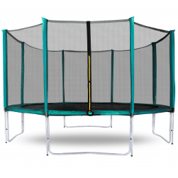 Aga SPORT PRO Trampolin 366 cm Tamno Zelena + zaštitna mreža