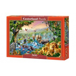 CASTORLAND Puzzle 500 komada - Rijeka džungle