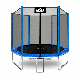 Aga SPORT TOP Trampolin 250 cm Plava + zaštitna mreža + ljestve