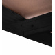 Aga Metalna polica 180x90x40 cm 5 polica Crna