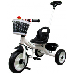 Trokolica T8 bijela s ručkom Kotači EVA Guralica