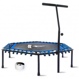 Aga Smart FITNESS Trampolin 130 cm Plava + ručka