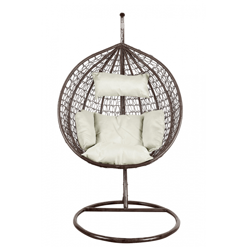 Aga Viseća stolica ORTA Smeđa/Bež