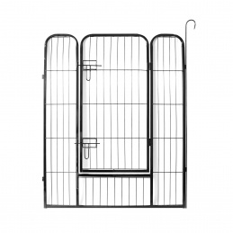 Aga Zamjenski dio s vratima za ogradu za životinje 80x100 cm