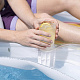 Bestway 43028 Napuhujući ležaj s naslonom Prozirni