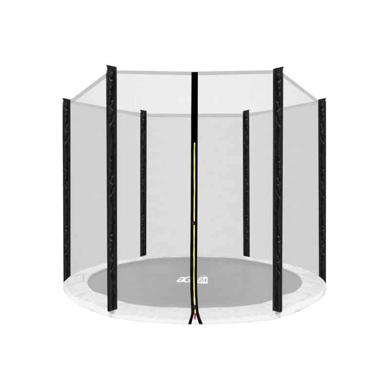 Aga Zaštitna mreža 180 cm za 6 štapova Crna mreža / Crna