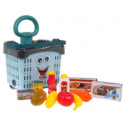 Košarica za Kupovinu + Pribor Plavi