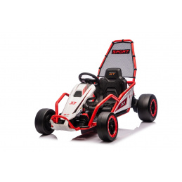 Gokart TORNADO s funkcijom drifta Crveni