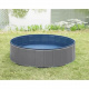 Sklopivi bazen za pse 100x30 cm Purlov 20929 Plavo-sivi