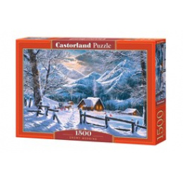 CASTORLAND puzzle 1500 komada - Snježno jutro