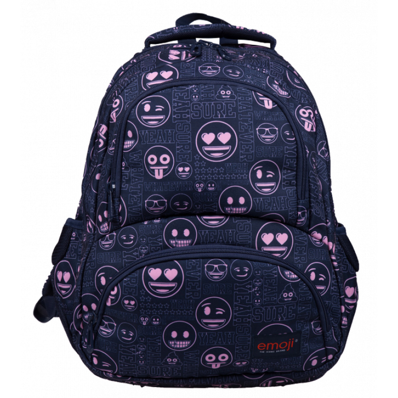 St.RIGHT Školski ruksak s četiri pretinca Emoji