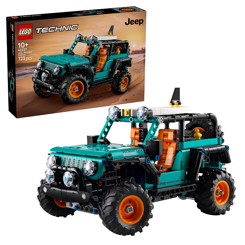 LEGO® Technic Terenac Jeep® Wrangler Rubicon, komplet za slaganje 42227