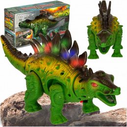 Daljinski upravljani dinosaur RC Stegosaurus hoda svijetli riče