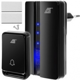 Bežični zvono crni Malatec 23371 univerzalni