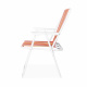 Aga Sklopiva stolica OXFORD MR2128 Narančasta s prugama
