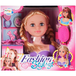 Aga Glava lutke za stiliziranje s dodacima