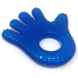 Hladna grickalica plava Šapa 4m+ POUPY univerzalna