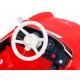 BMW 507 Retro dječji električni auto crveni + LED audio + daljinski upravljač + eko koža + EVA + spori start