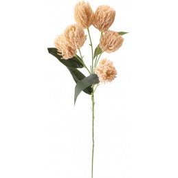 Umjetna biljka Grana sa 6 cvjetova krem 53 cm visina KAO ŽIVA