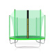 Aga SPORT FIT Trampolin 180 cm Light Green + unutarnja zaštitna mreža