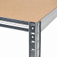 Linder Exclusiv Metalna polica 180x90x40 cm 5 polica
