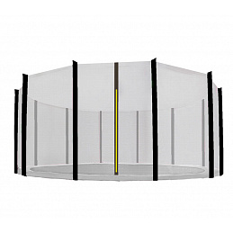 Aga Zaštitna mreža 500 cm za 12 štapova Crna mreža / Crna