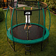 Aga SPORT EXCLUSIVE Trampolin 250 cm Tamnozelena + zaštitna mreža + ljestve - II. KLASA