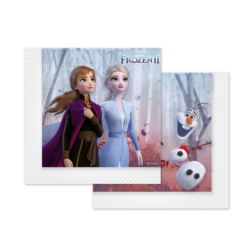 Disney Papirnati ubrusi Disney Snježno kraljevstvo 2 33x33cm / 20 kom