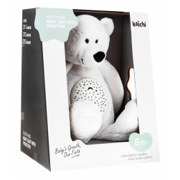 Duda medvjedić 3u1 za djecu od 6 godina Senzorička igračka + Projektor + Glazbena kutija + Plišana igračka