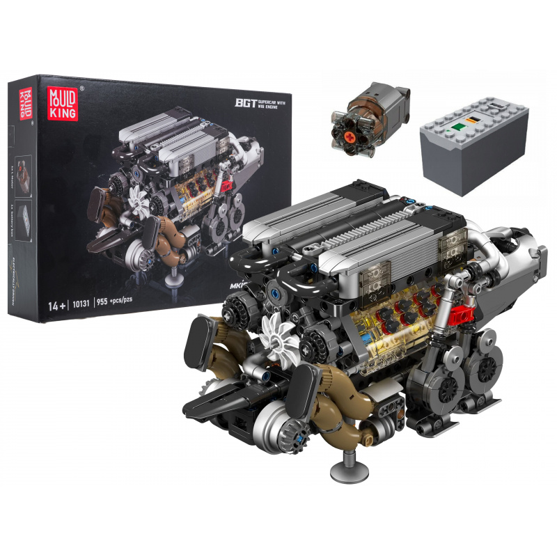 Set Građevinskih Kockica Motor 952 kom.