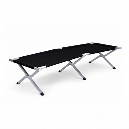Linder Exclusiv Sklopivi kamping ležaj Crni